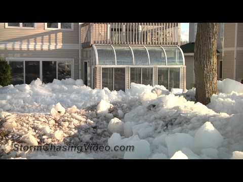 5/11/2013 Mille Lacs Lake Glacial Ice Aftermath
