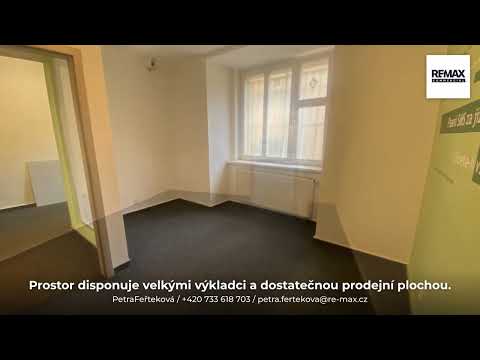 Video Nebytový prostor v centru Prahy 3 přímo u zastávky tramvaje