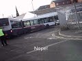 The trouble with bendy buses... The trouble with bendy buses...