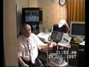 JRR Searl from video tape in 1997. Clouds.