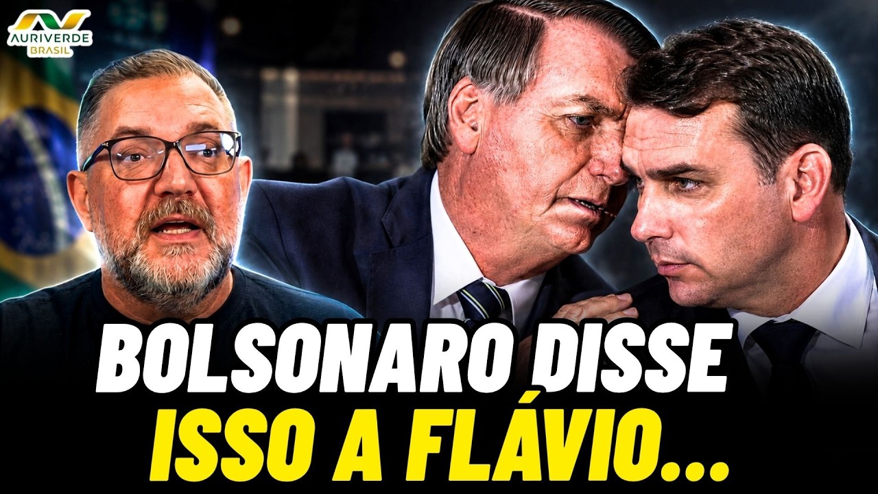 Flávio conversa com Bolsonaro e revela decisão que pode mudar o Senado