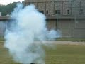 M-80 explodes a severed arm.