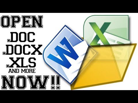 how to open docx files