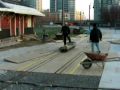 Mini track crossings are successful!