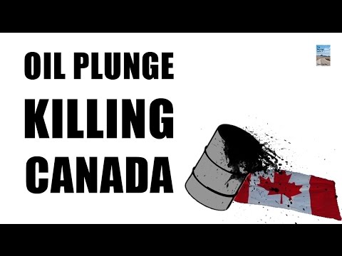 Oil COLLAPSE to 2009 LOW! Canada Housing, Dollar, and Exports Starting to CRASH! Oil COLLAPSE to 2009 LOW! Canada Housing, Dollar, and Exports Starting to CRASH!