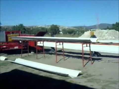 techos curvos - TECHOS CURVOS CON Y SIN ESTRUCTURA ENGARGOLODADOS CON SISTEMA SUPER SPAN ESTRUCTURAS A 2 AGUAS BAJO NORMAS Y ESPECIFICACIONES. TECHOS VOLADOS Y FUNDICIONES C...