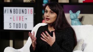 Photo of Salma Jafri speaking