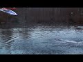does 2 1/2 rolls, flips and spills in slo mo