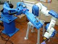 Robot Cooperation, (Motoman IA-20 and HP6) Robot Cooperation, (Motoman IA-20 and HP6)