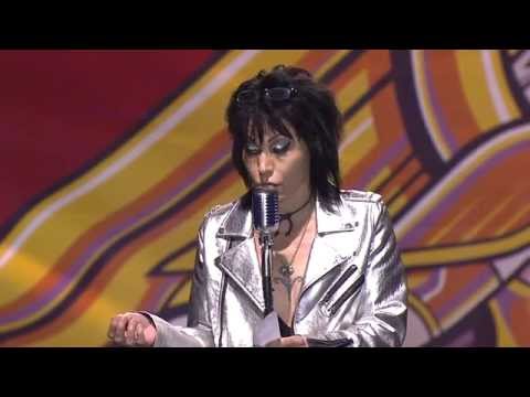 Joan Jett receives the AP Icon Award, presented by Laura Jane Grace