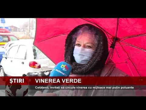 Iniţiativa „Vinerea Verde”, pentru reducerea poluării
