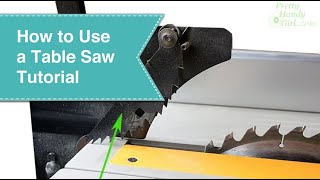 Table Saw Tutorial
