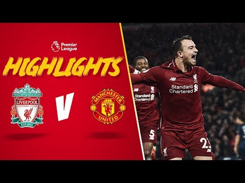 Video: Super sub Shaqiri sends the Reds top | Highlights: Liverpool 3-1 Manchester United