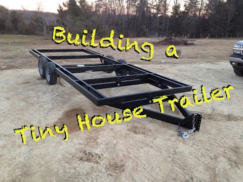 how to attach tiny house to trailer