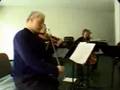 Juilliard String Quartet plays Schubert for Carter