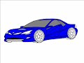 a car created by me ...made in paint! in the final stage i was using  blur effect in photoshop .----soon --- my new project!