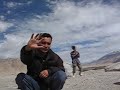 Xinjiang 3 - goofing around at Karakul Lake Xinjiang 3 - goofing around at Karakul Lake