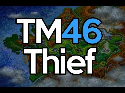 how to get tm thief in pokemon x