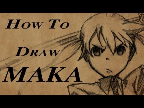 How To Draw Maka from Soul Eater