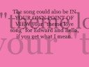 *MY FIRST OFFICIAL TWILIGHT MUSIC VIDEO CONTEST!*