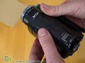 Panasonic HDC-SD5 HD Camcorder unboxed