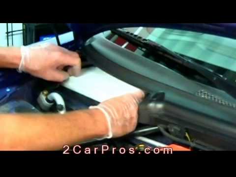 Air Cabin Filter Replacement 1999–2005 Porsche Carrera