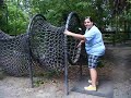 Idiot trying to crawl through a rope structure (ME)