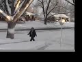 Maritza en la nieve