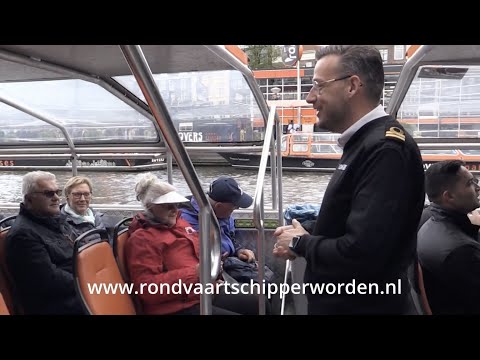 Amsterdam zoekt rondvaartschippers