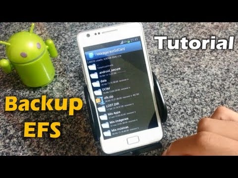 how to recover efs files in android