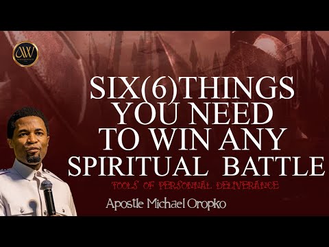 HOW TO USE YOUR  SPIRITUAL WEAPONS OF WARFARE  | APOSTLE MICHAEL OROKPO