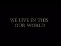 Carmelite - We Live in This Our World