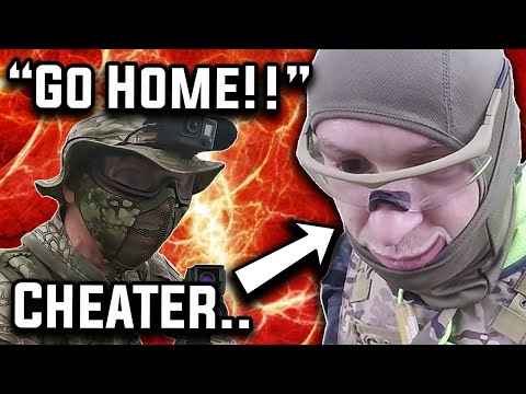Airsoft Cheater Gets Instant Karma (BUSTED)