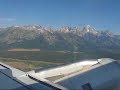 A319 Departing Jackson Hole