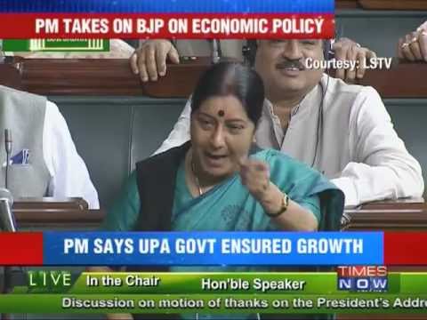 Manmohan - A combative Prime Minister Manmohan Singh on Wednesday (March 6) hit out at BJP in the Lok Sabha for trying to belittle UPA government's achievements saying ...