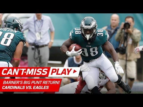 Video: Barner's Massive Punt Return Sets Up Wentz's 2nd TD Toss! | Can't-Miss Play | NFL Wk 5 Highlights
