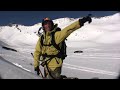 Reach the high-mountains with a snowkite.
