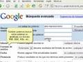 Búsqueda avanzada con Google