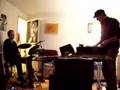 Jam session with DJ and E-drums