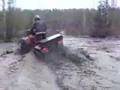 Quad in the mud