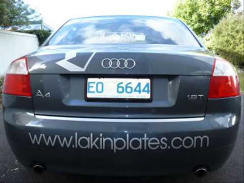 how to fit l'plates on a car