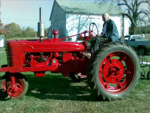 how to paint a farmall h