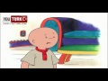 Caillou yaslaniyor