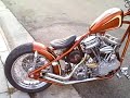 Real Deal Old School Style Harley Panhead Chopper