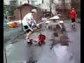 Jousting with a pole