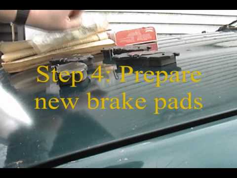 1993 Subaru Impreza – front.brake pad replacement DIY