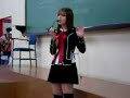 Haruko cantando Hishoku no Sora