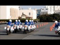 神奈川県警視閲式白バイテクニカル走行