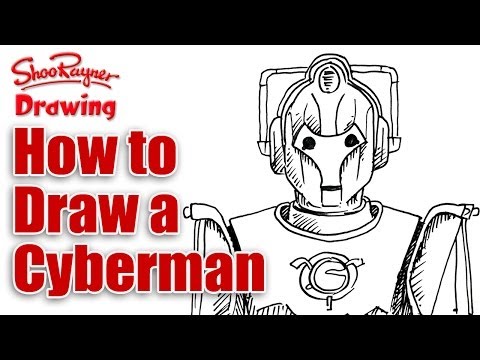 how to draw cybermen