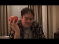 Eating Peach in Japan